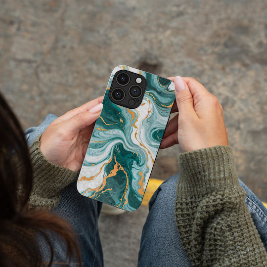 Sonique Marble Series Case for Motorola Edge 50 Fusion 5G Green 01