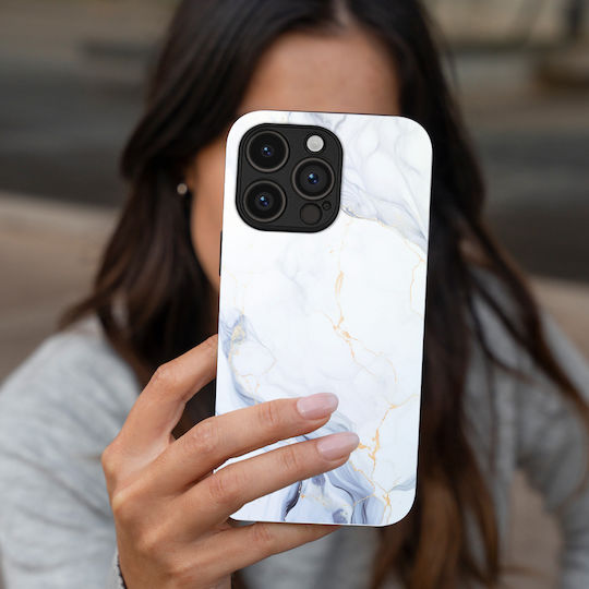 Калъф Sonique Marble Series за Motorola Edge 50 Fusion 5G Бял 02