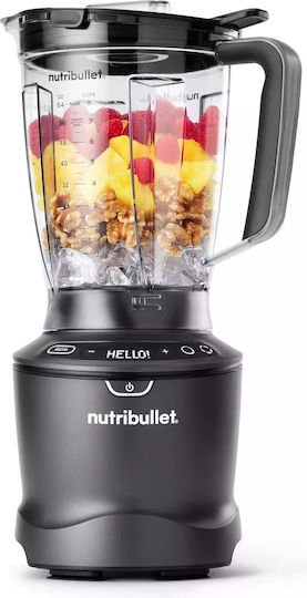 NutriBullet SmartSense 1500 Combo Blender with Tritan Jug 1.8 lt 1500W Graphite