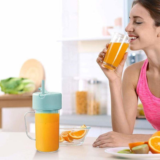Μπλέντερ με Πλαστική Κανάτα 420 ml Τιρκουάζ