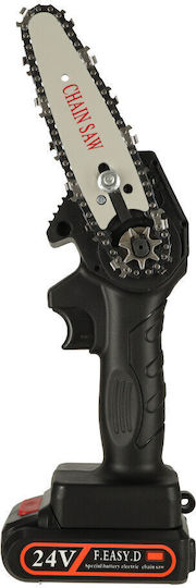 Akku-Kettensäge 24V mit Schiene 33cm