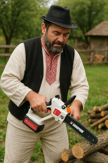 Campion Pentru tăiere Fierăstrău cu acumulator 48V 1.2kg cu lamă 20.32cm
