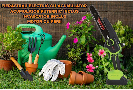 Tatta Fierăstrău cu acumulator Brushless 21V cu lamă 20cm