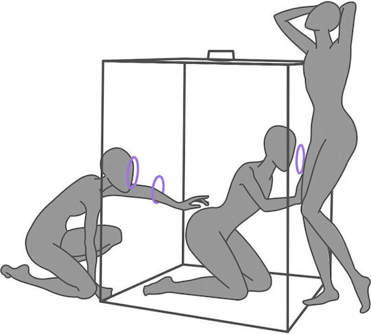 Kink BDSM Accessory σε Μωβ Χρώμα