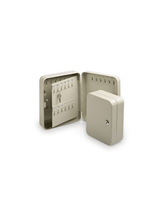 Artekko Κλειδοθήκη Τοίχου 45 Θέσεων Κλειδαριά Ts0050 30x8x24cm