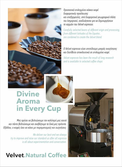Velvet Coffee Cafea Espresso Arabica Boabe 1kg