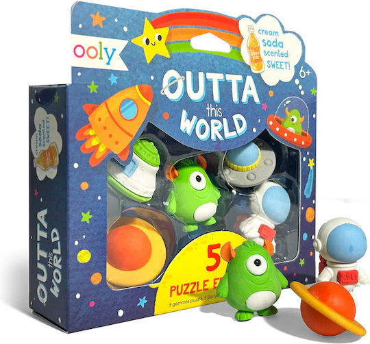 Scented Erasers Space Set 5