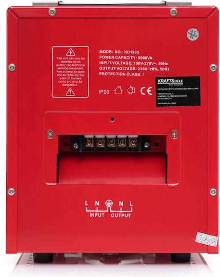 Voltage Stabilizer Avr 5000va 230v Kd1935 Kraft&dele