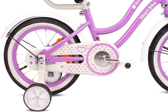 Sun Baby 14" Kinder Fahrrad Stadt Lila