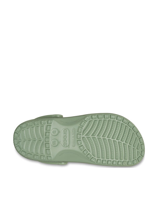Crocs Lockdown Clogs Green