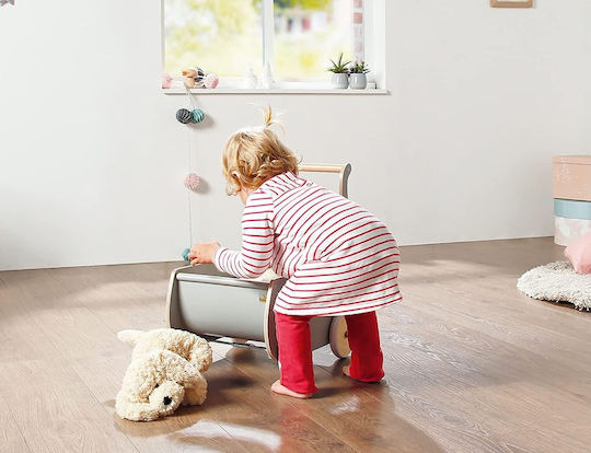 Pinolino Hölzernes Puppen Kinderwagen Für 1+ Jährige