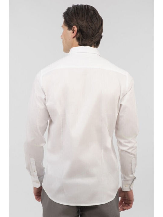 Μακρυμάνικo Πουκάμισο White