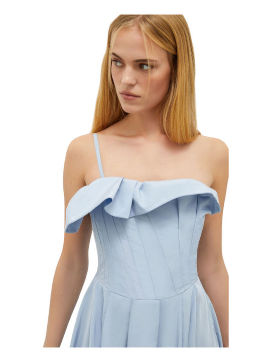 Summer Dress for Wedding - Christening Azzurro
