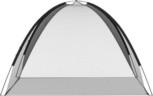 Mongolia Mosquito Net Doors 200 Mesh Black 200x200x135 cm
