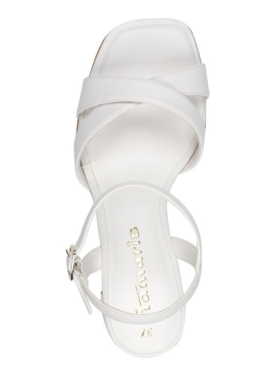 Sandalen Weiß