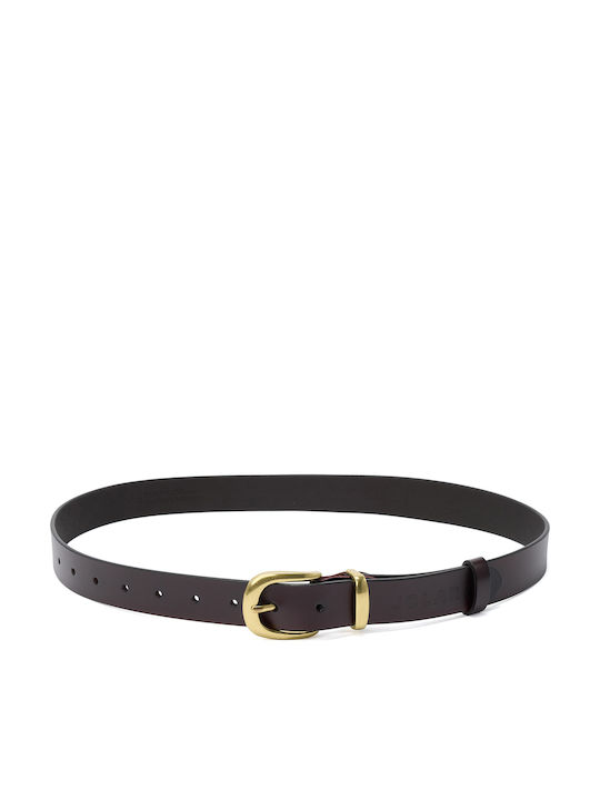 Leder Damen Gürtel Braun