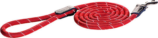 Rogz Rope Classic Leash S Red