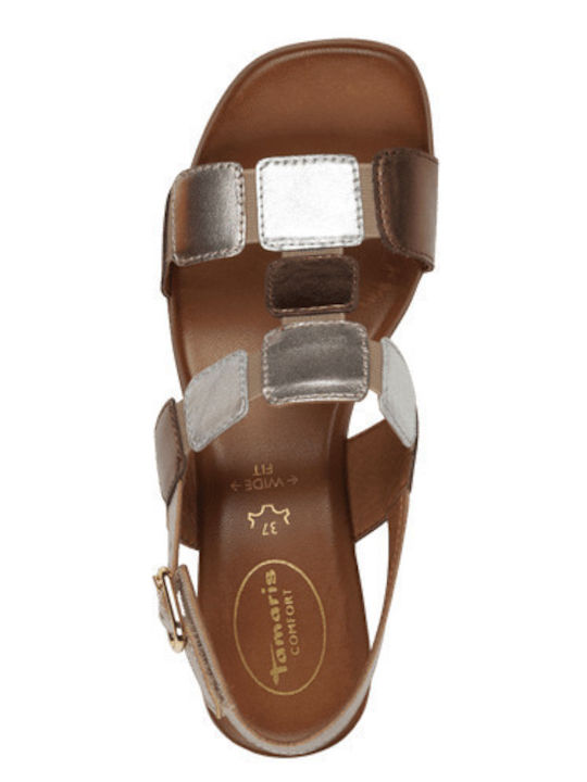 Leather Sandals Silver