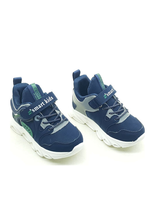 Παιδικά Sneakers με Σκρατς Μπλε