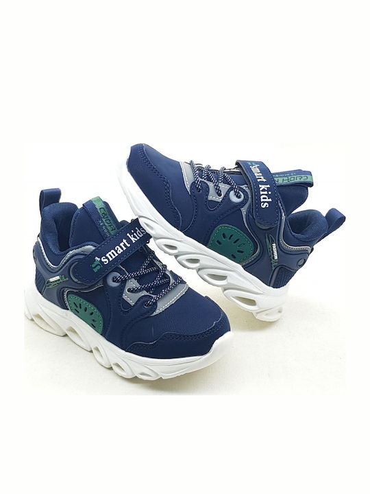 Παιδικά Sneakers με Σκρατς Μπλε
