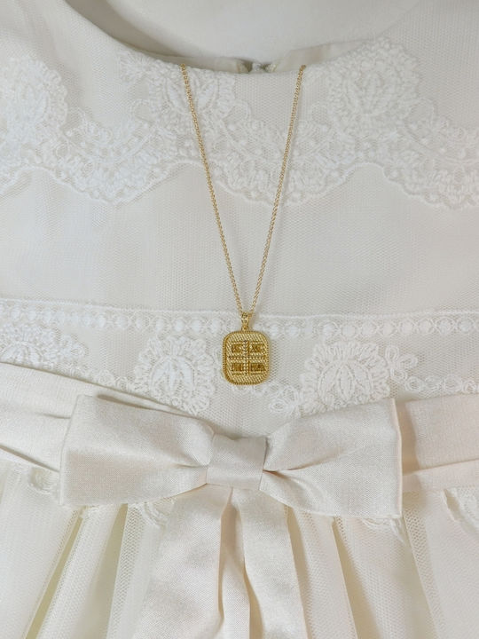 Art d or Charm Amulet Constantine from Gold 9 K