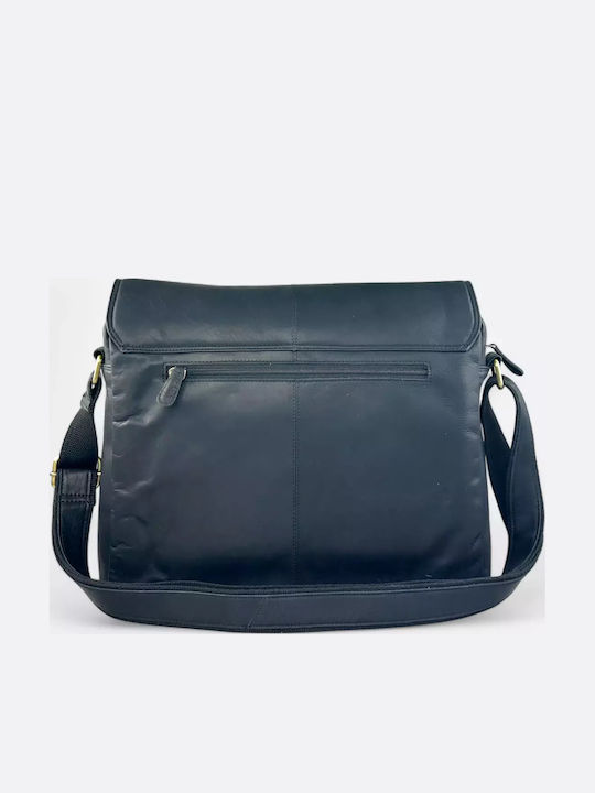 Leather Men's Bag Shoulder / Crossbody Black