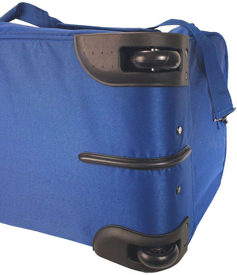 Diplomat Sack Voyage Blue with Wheels Fabric L70xW34xH36cm
