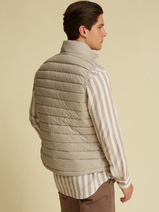 Ärmellos Jacke Wasserdicht und Winddicht Gray