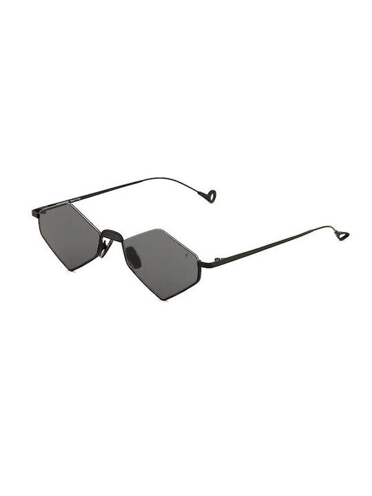 Eyepetizer Asakusa Unisex Γυαλιά Ηλίου με Μαύρο Μεταλλικό Σκελετό και Μαύρο Φακό ASAKUSA-6-63-51