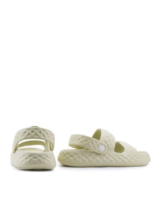 Women's Slides Green