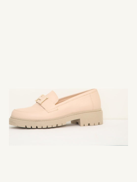 Γυναικεία Loafers σε Ροζ Χρώμα