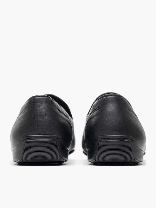 Δερμάτινα Ανδρικά Loafers σε Μαύρο Χρώμα