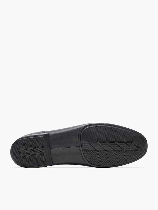Δερμάτινα Ανδρικά Loafers σε Μαύρο Χρώμα