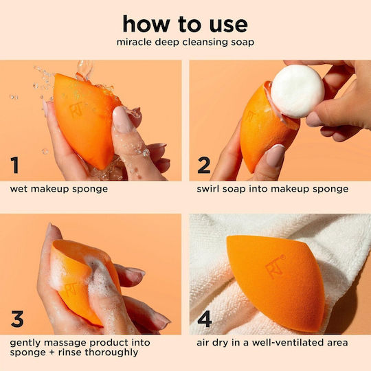 Real Techniques Lidschatten in flüssiger Form in Orange Farbe