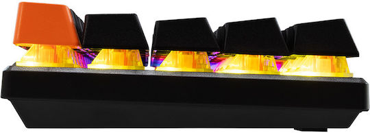 Baracuda Dolphin Gaming Mechanische Tastatur 60% mit Benutzerdefiniert Blau Schaltern und RGB-Beleuchtung (Englisch US)