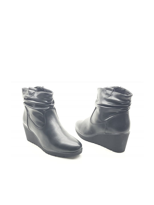 Stiefeletten Damen Schwarz