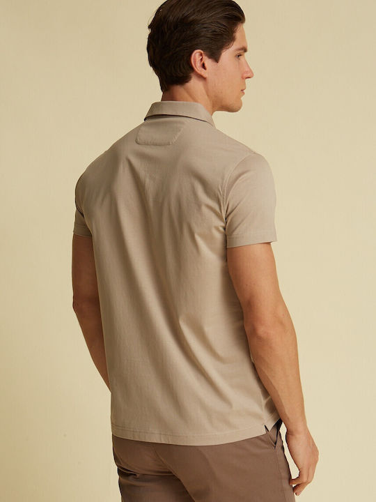 Polo Blouse Beige