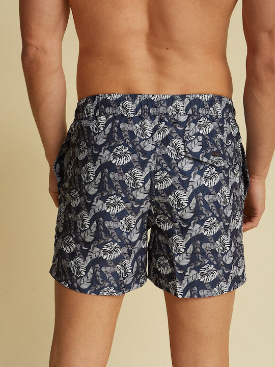 Ανδρικό Μαγιό Σορτς Μπλε Floral