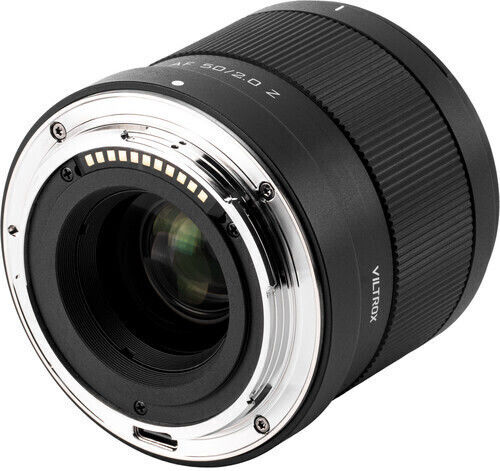 Viltrox Full Frame Camera Lens AF 50mm f/2 Air Z Fixed for Nikon Z Mount Black