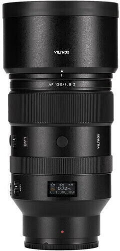 Viltrox Full Frame Φωτογραφικός Φακός AF 135mm f/1.8 LAB Z Σταθερός για Nikon Z Mount Μαύρος