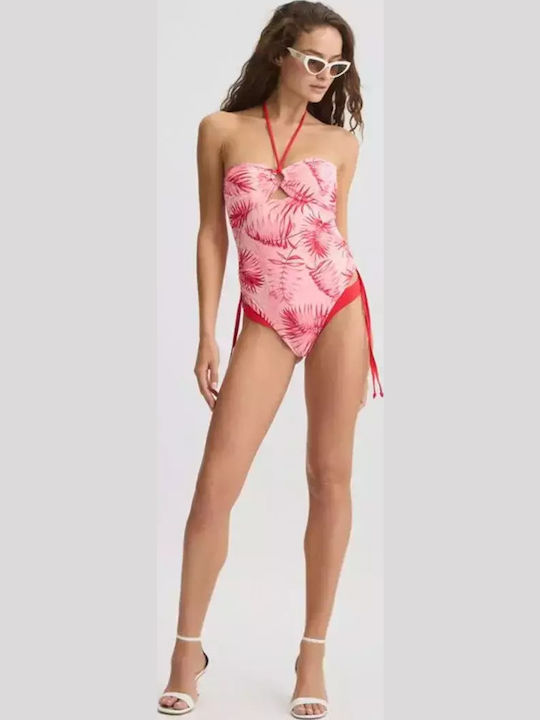 One-Piece Swimsuit Red