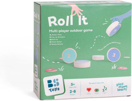 Επιτραπέζιο Παιχνίδι Roll it για 2-6 Παίκτες 5+ Ετών BS Toys
