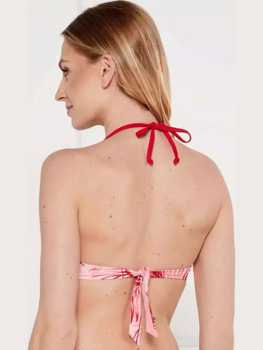 Bikini Σουτιέν με Ενίσχυση Ροζ