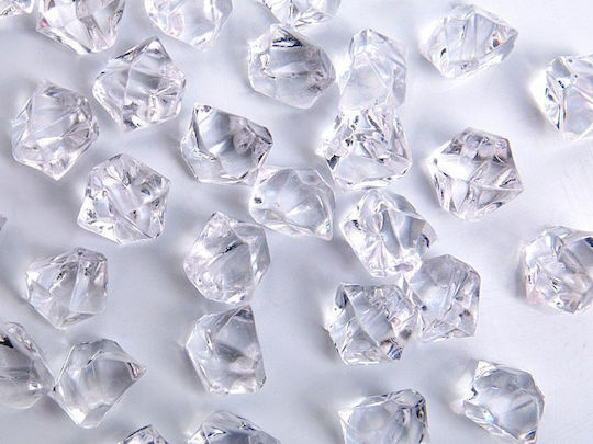 Cristale transparente 25×21mm – 50 bucăți