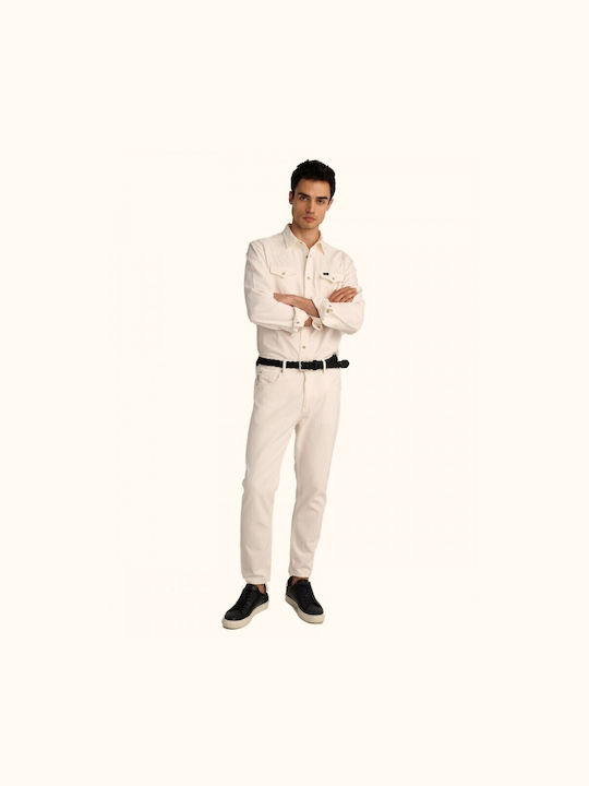 Devis Men's Jeans Pants Ecru