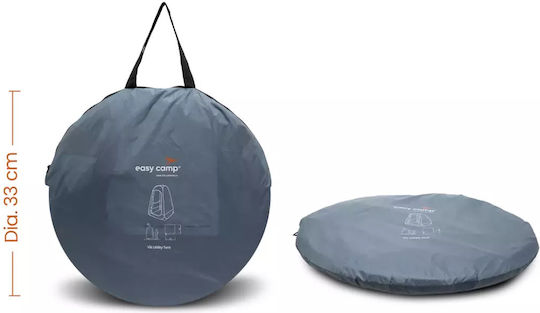 Easy Camp Καλοκαιρινή Σκηνή Camping Pop Up Τουαλέτας Μπλε 120x120x200εκ.