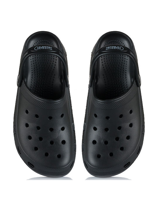 Cubanitas Women's Clogs Black
