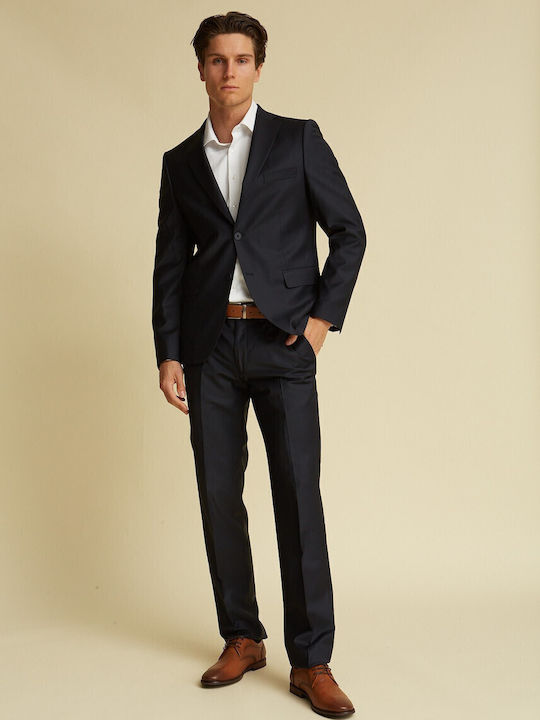 Men's Winter Suit Jacket Blue