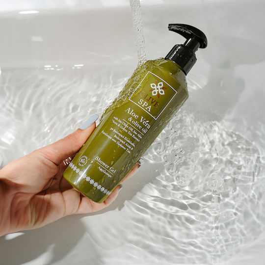 OliveSpa Aloe Vera and Olive Oil Bubble Bath in Gel with Aloe Vera and Coconut Scent 250ml