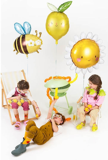 Balloon Foil Jumbo Multicolour Little Bee 56cm